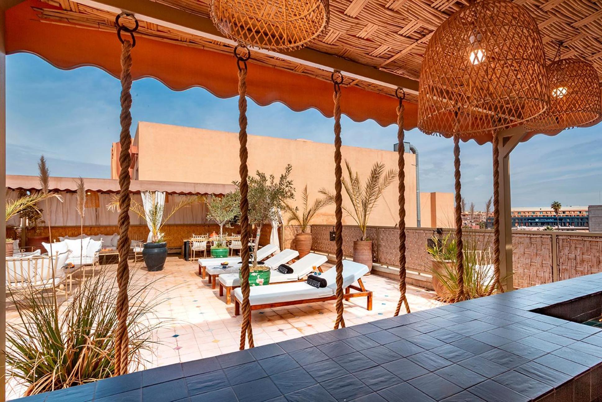 Appartamento Les Tanneurs Penthouse Marrakech Marrakesh Esterno foto
