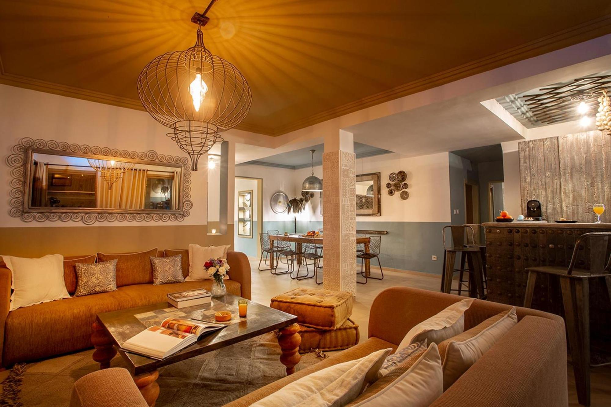 Appartamento Les Tanneurs Penthouse Marrakech Marrakesh Esterno foto