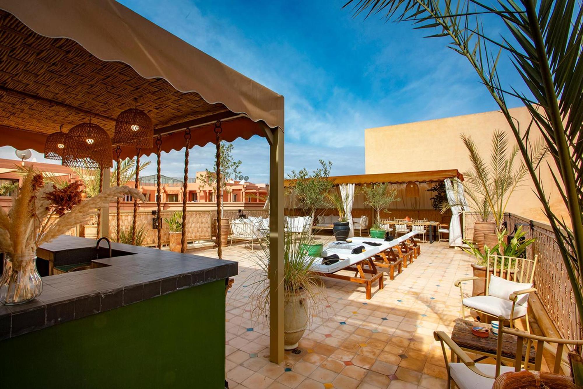 Appartamento Les Tanneurs Penthouse Marrakech Marrakesh Esterno foto