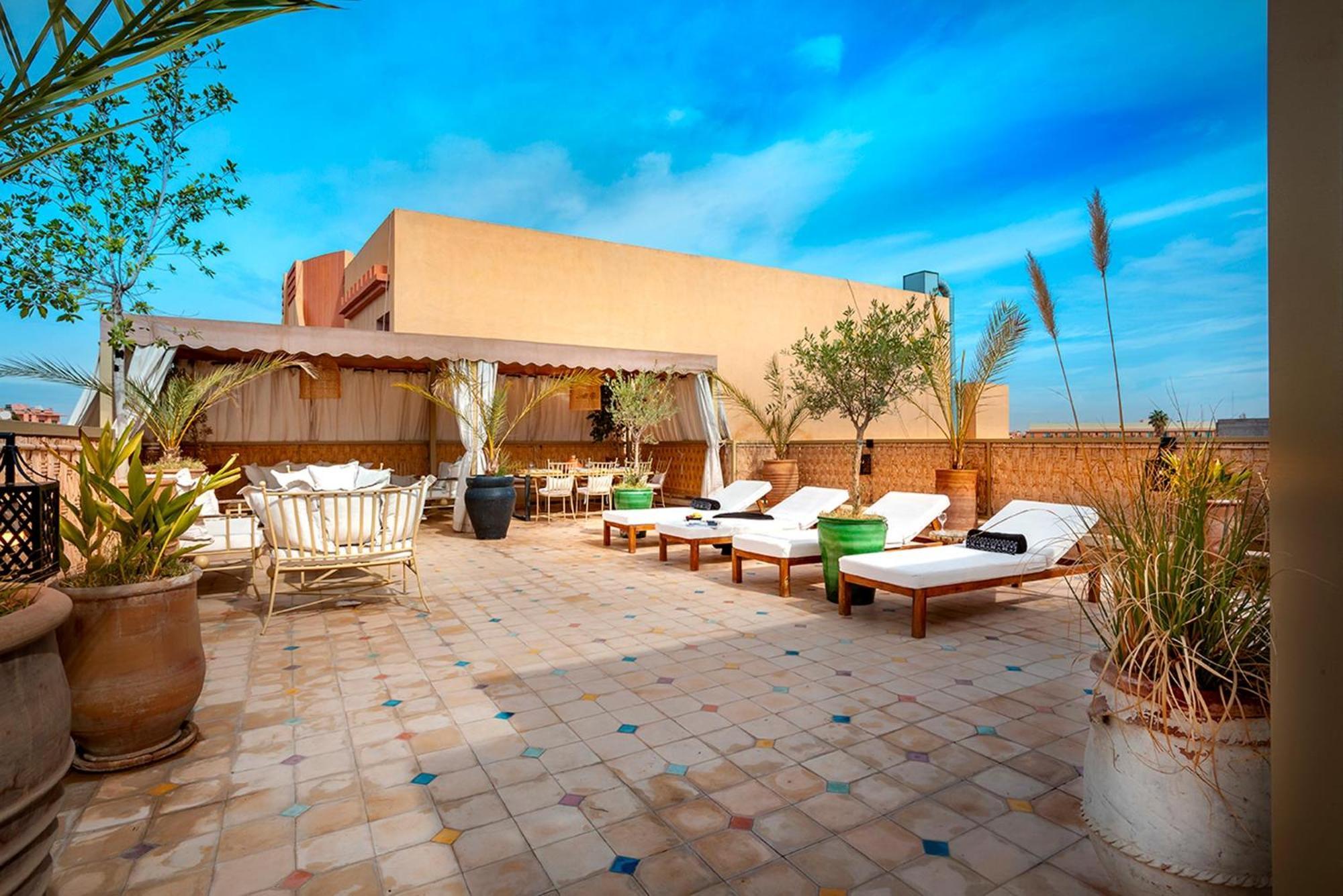 Appartamento Les Tanneurs Penthouse Marrakech Marrakesh Esterno foto