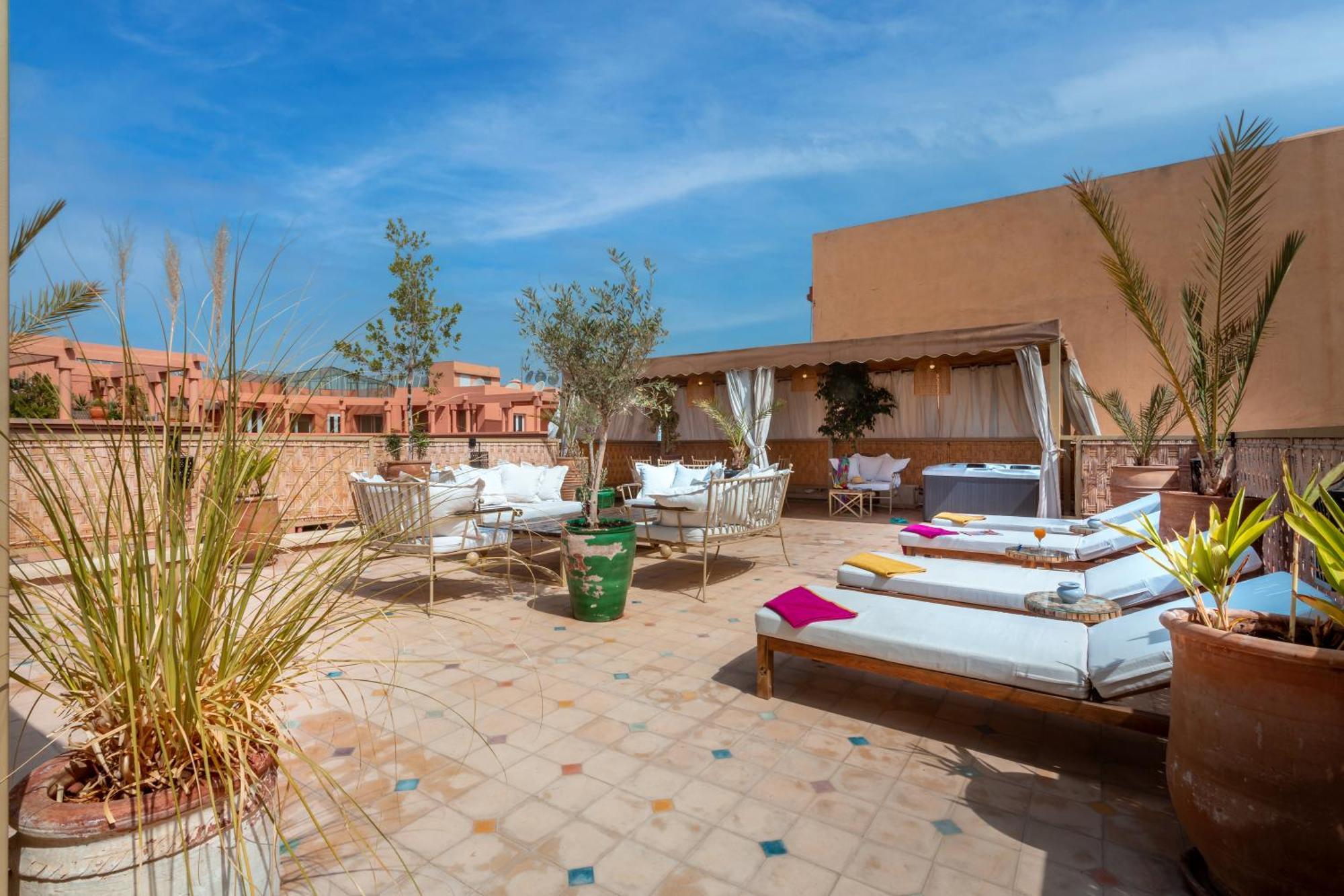 Appartamento Les Tanneurs Penthouse Marrakech Marrakesh Esterno foto