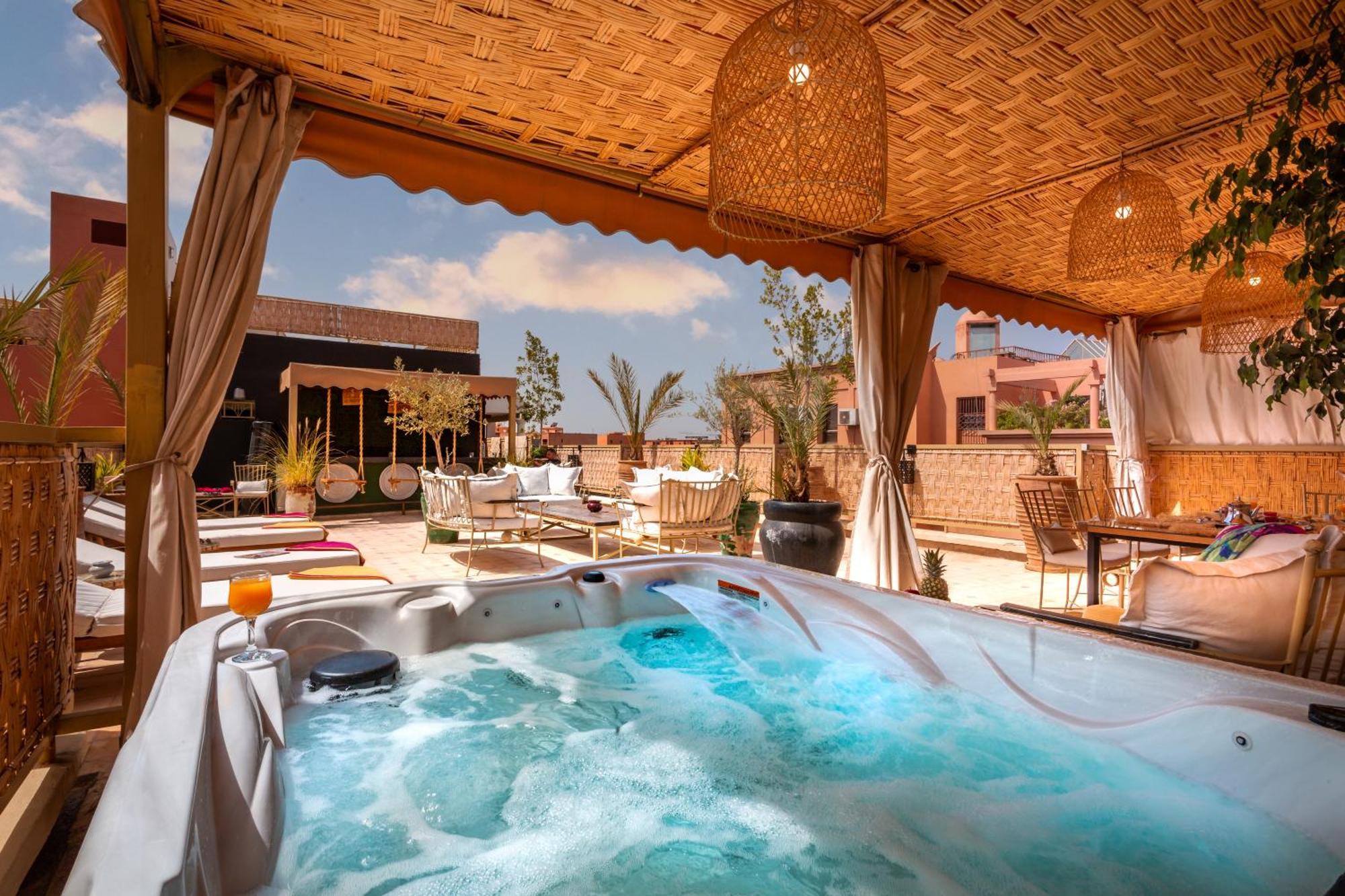Appartamento Les Tanneurs Penthouse Marrakech Marrakesh Esterno foto
