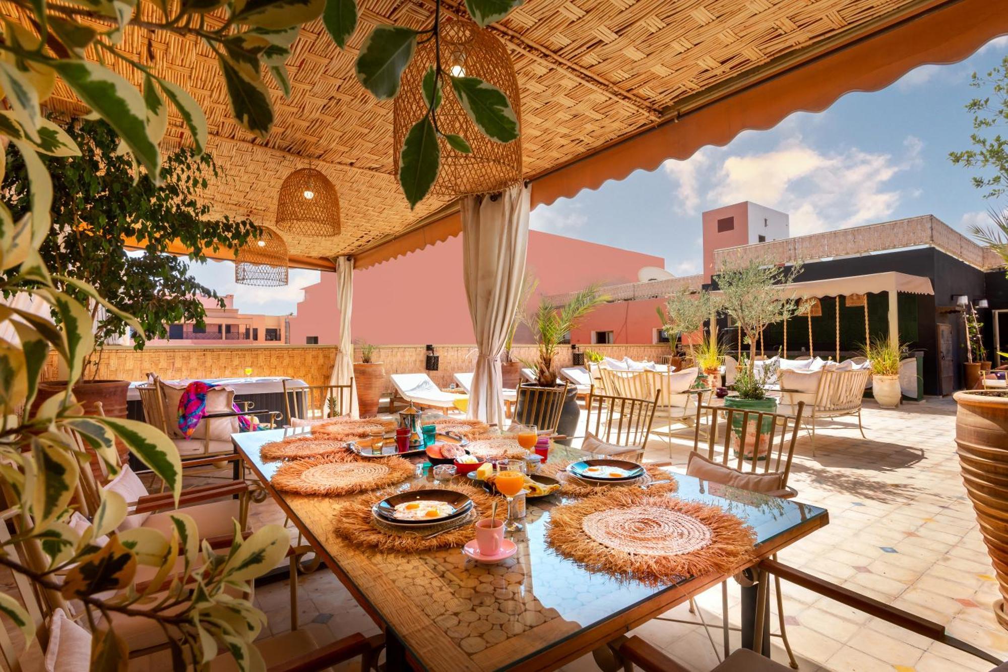 Appartamento Les Tanneurs Penthouse Marrakech Marrakesh Esterno foto